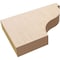 Ekena Millwork 2in. W x 8in. H x 12in. L Garner Woodgrain TimberThane Rafter Tail, Primed Tan RFTUR02X08X12GARRCPR - alternate 3